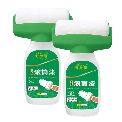 롤칠 페인트 롤러 세트 벽 천장 셀프 페인트 롤러붓 인테리어 도장도구 500ml, 화이트 11,800원