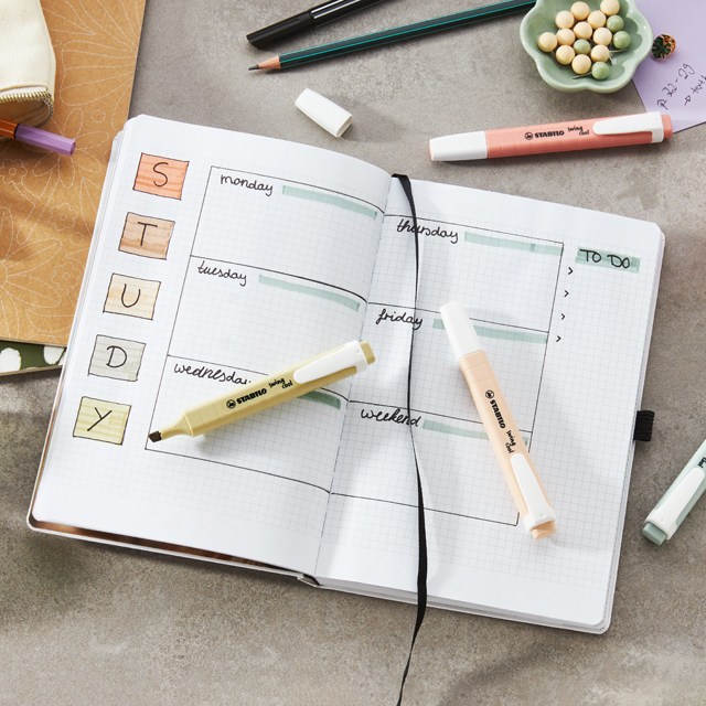 스타빌로 스윙쿨 네이처 4색 6색 세트 형광펜 필기 다꾸 6,400원