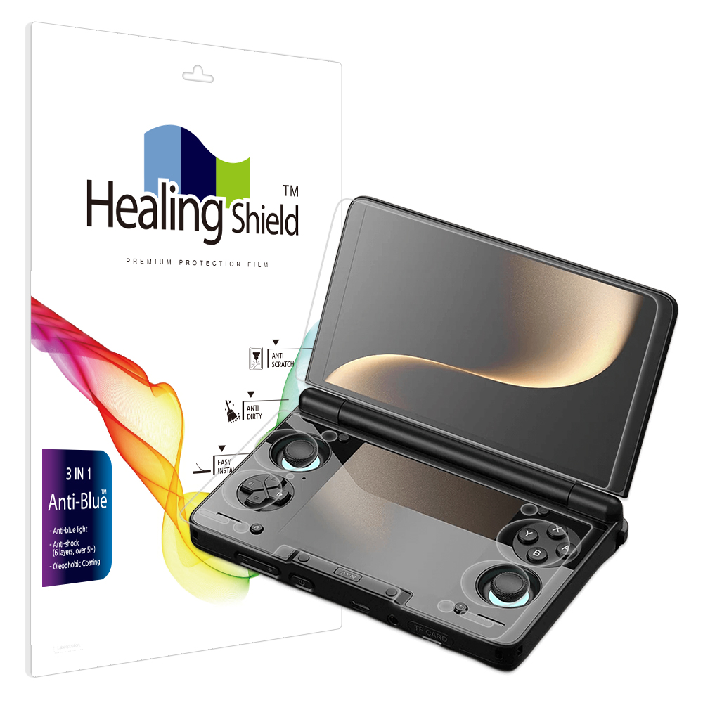 힐링쉴드 AYN 토르 블루라이트 차단 2중 액정보호필름 세트 14,220원