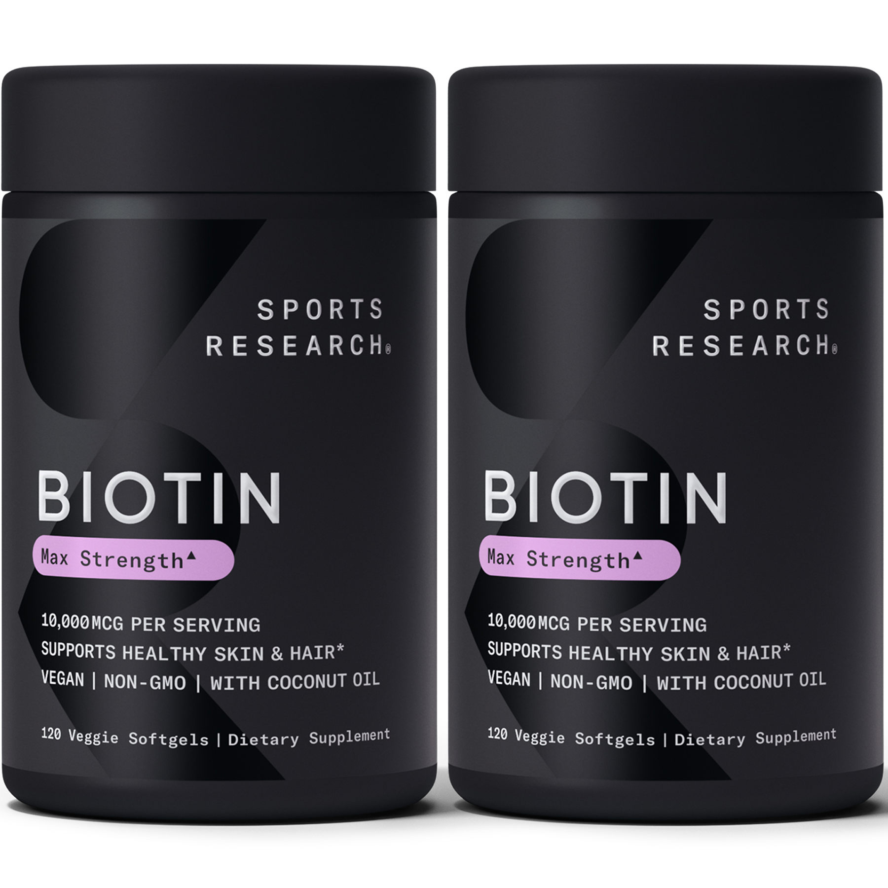 스포츠리서치 비오틴 10000mcg 코코넛 오일 포함 베지 소프트젤 53,330원