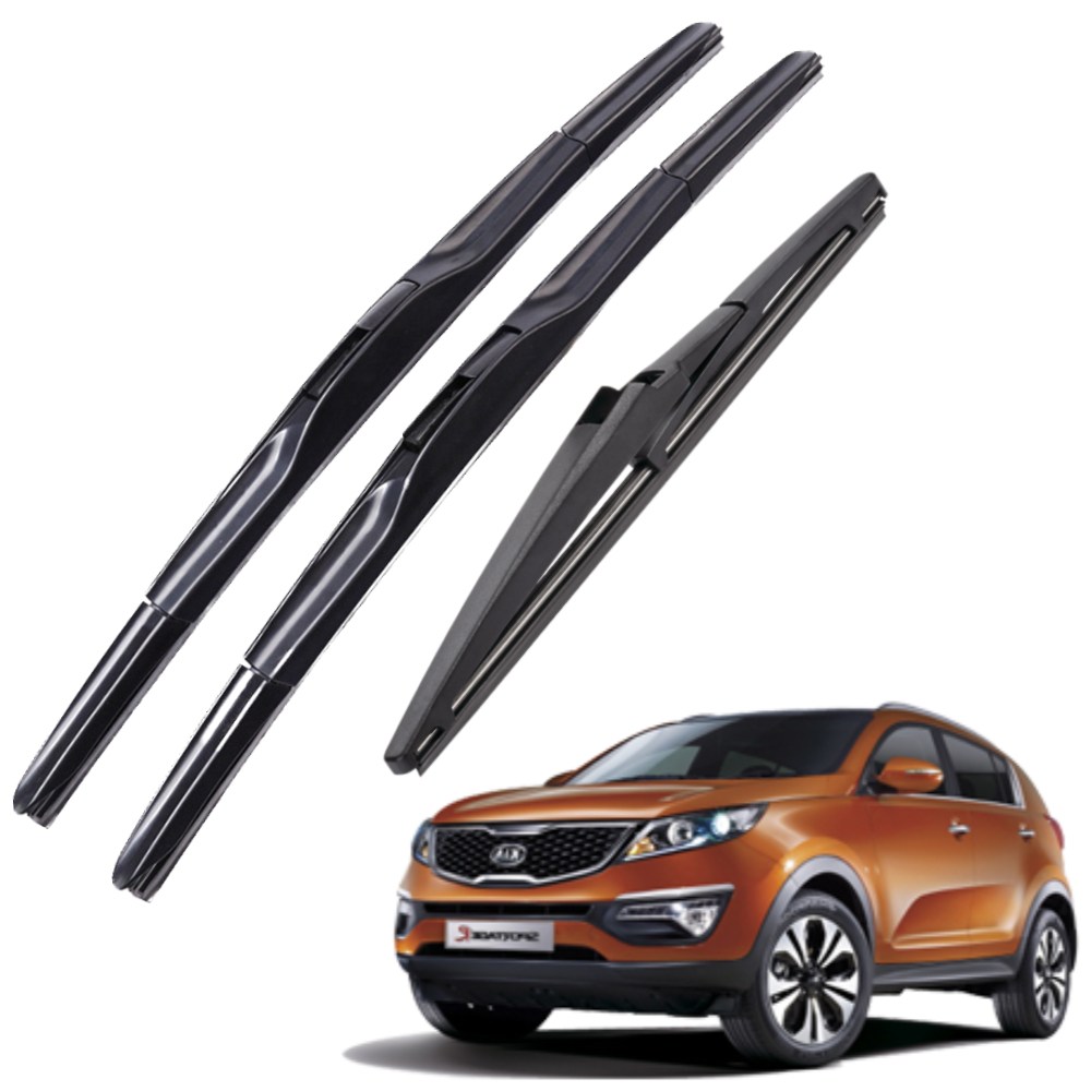 기아 자동차 호환 뉴 더뉴 스포티지 R 더볼드 NQ5 전차종 차량용 하이브리드 와이퍼 윈도우브러쉬 전면 후방 1+1+1 19,800원