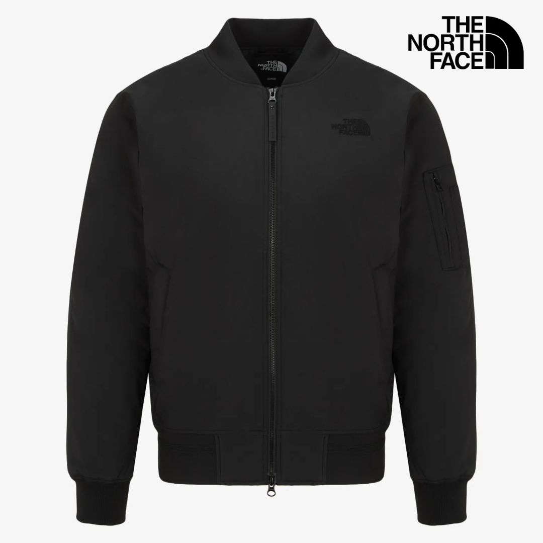 (100%매장 정품) 노스페이스 남성 항공점퍼 이솔라 히트 봄버 자수로고 왼쪽 수납포인트 197,000원