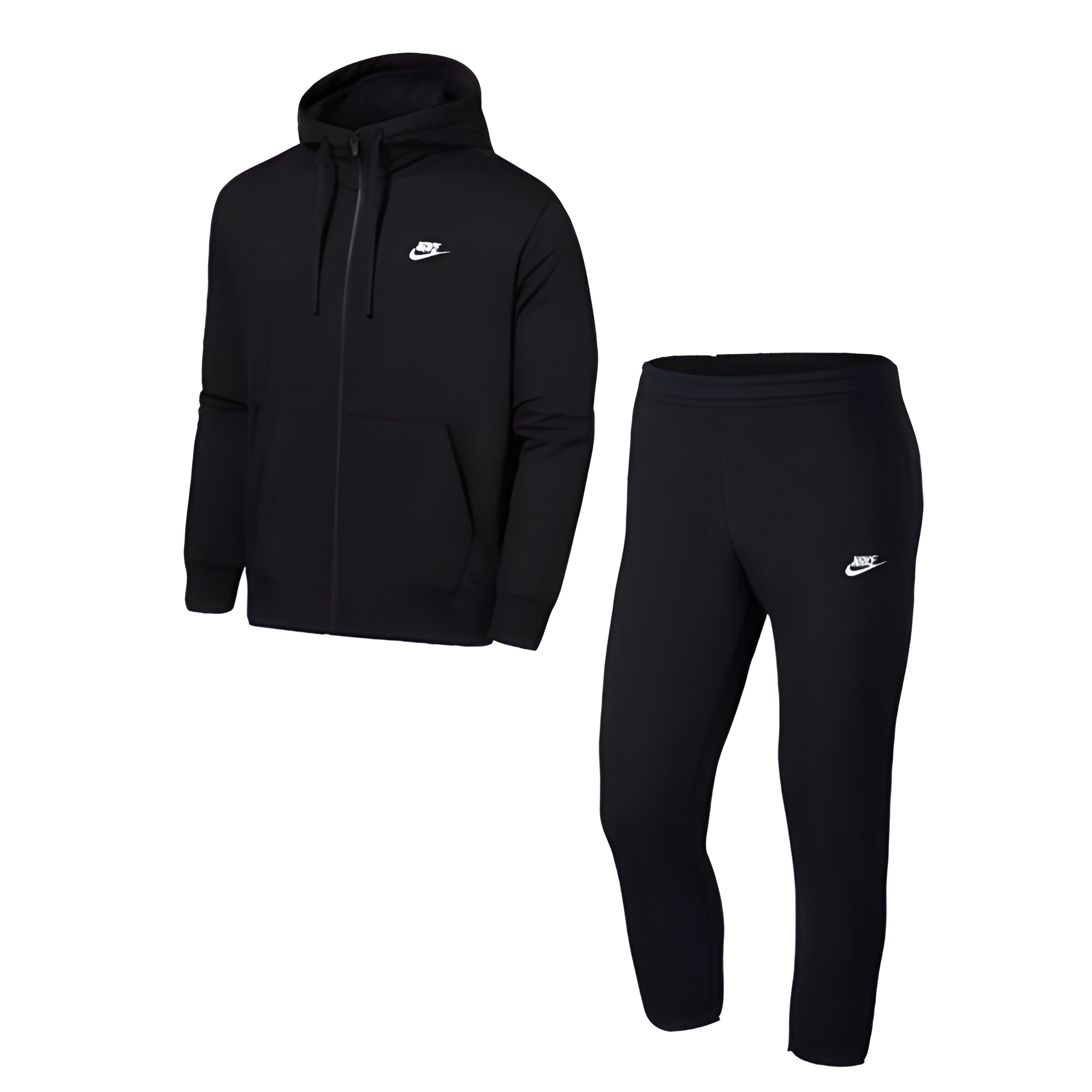 나이키 츄리닝세트 프렌치테리 집업일자핏세트 블랙 185,000원