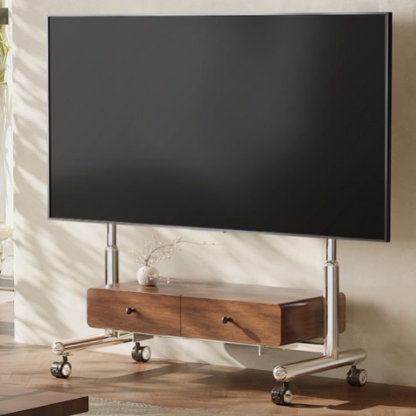 TV 거치대 스탠드 인테리어 고급 이동식 티비다이 대형 브라켓 75인치 가능 하중 받침대, 1개, 50-85인치 TV용 781,200원