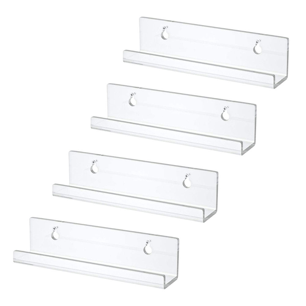 도림 무타공 ㄷ자 투명 아크릴 선반 벽선반 진열대 14,900원