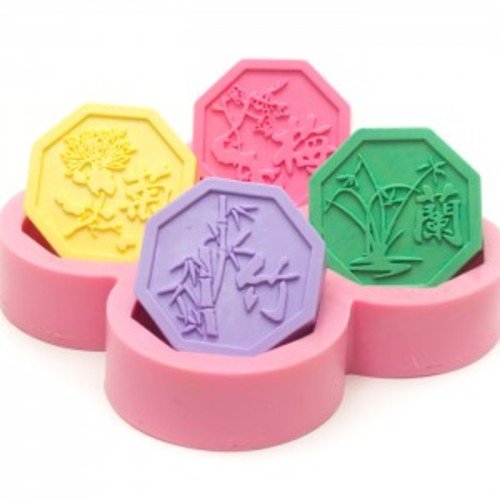 수제몰드 사군자 4구 40,000원