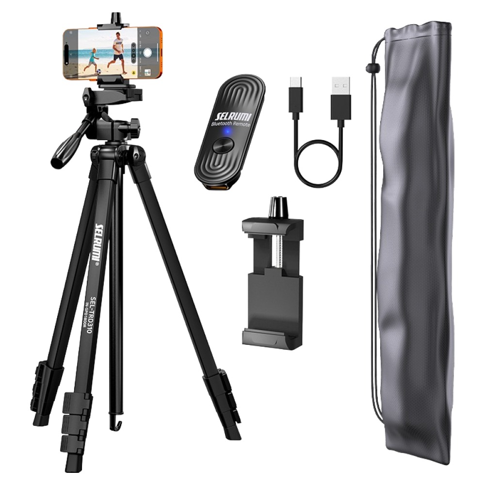 셀루미 최장 158cm 스마트폰 DSLR 삼각대 세트 39,800원