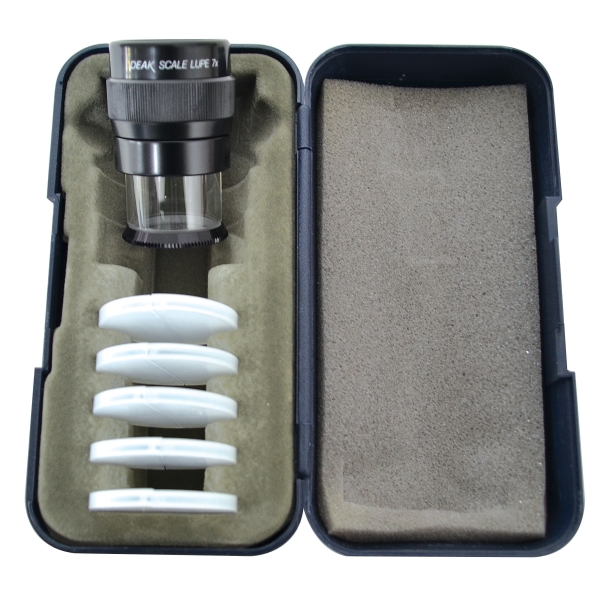 PEAK-LEAF 확대경스케일셋트 1976-7X 7X, 현재가 117,700원