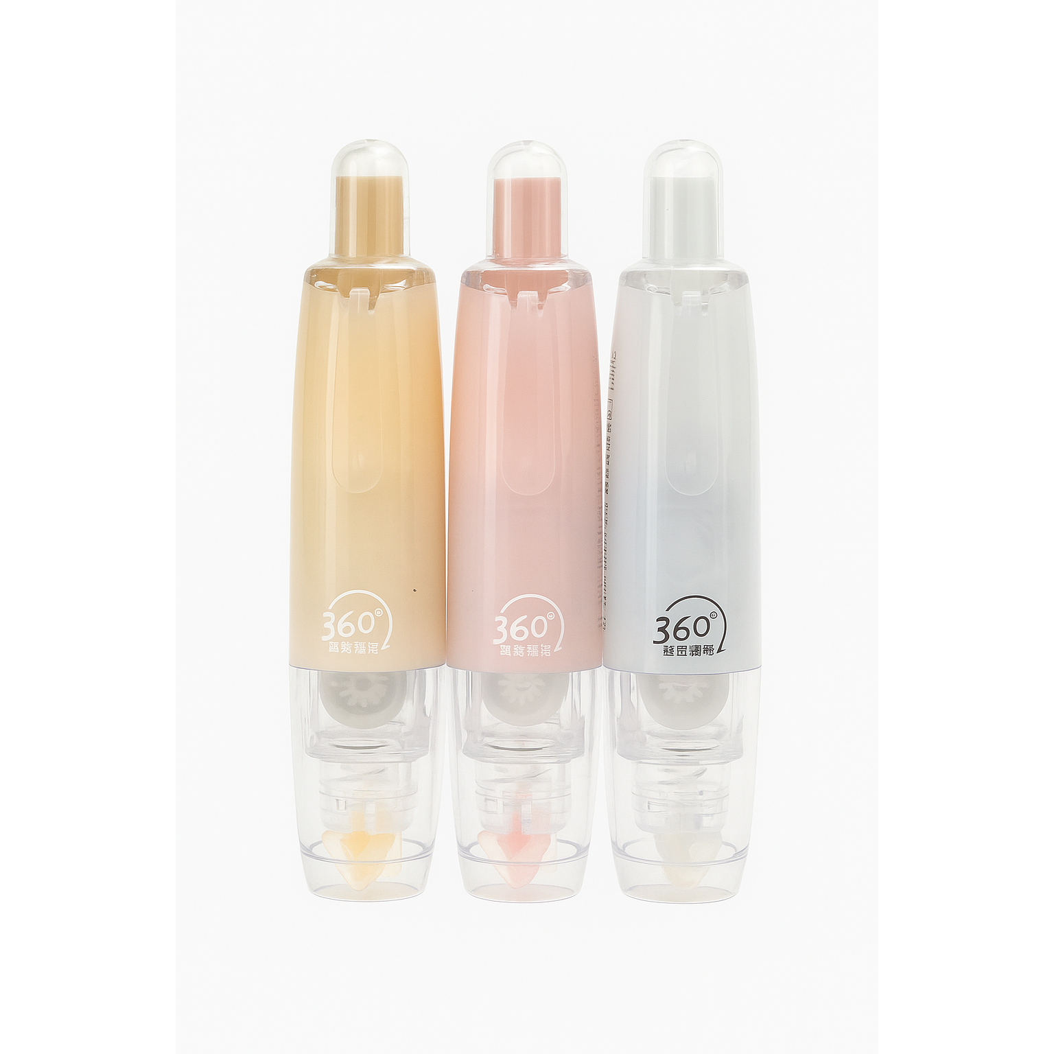 펜타입 노크식 양면테이프 360도 회전 다꾸 글루 테이프 풀 펜 3종세트 9,900원