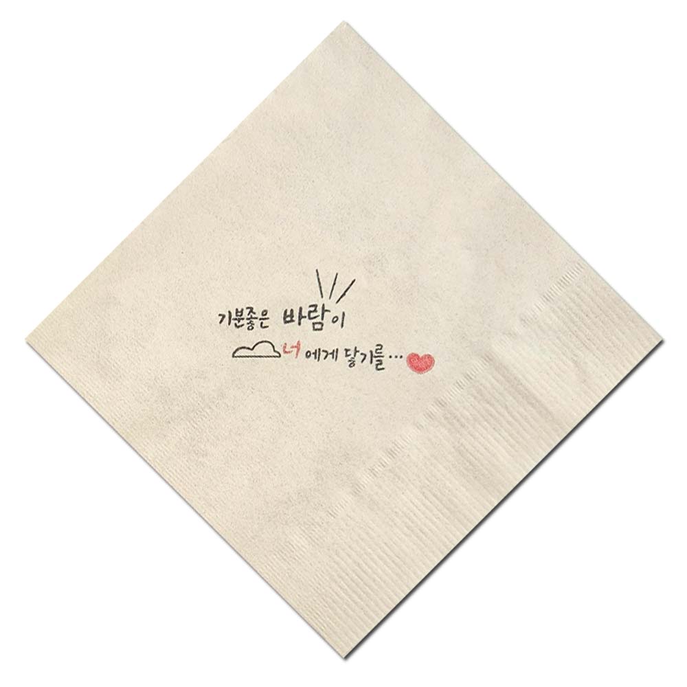 친환경 갈색 냅킨 3000장 _ 저렴한 가격 99% 항균기능 _ 100% 대나무 천연유래 원료 칵테일 냅킨, 1세트, 대나무 천연원색, 3000개 17,300원