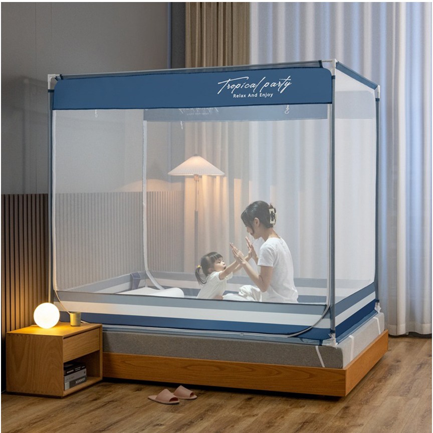 고급 사각 모기장 대형 스텐봉 킹 퀸 침대 3종사이즈 32,910원