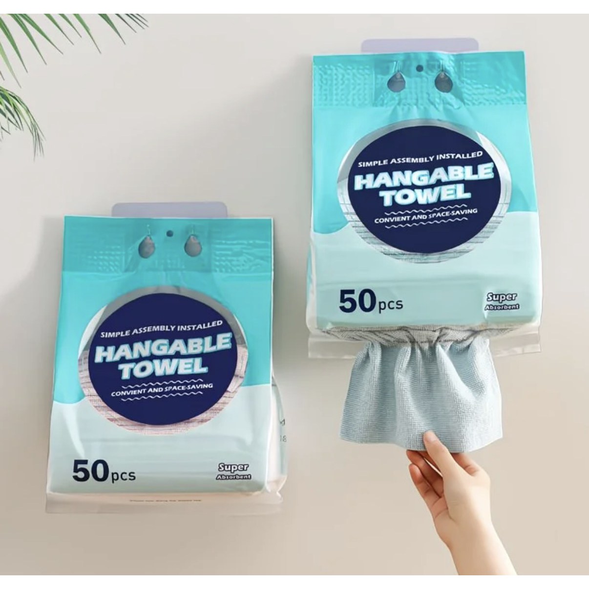 빠완 빨아쓰는 극세사 행주 뽑아쓰는 타올 블루, 1개, 50개 15,900원