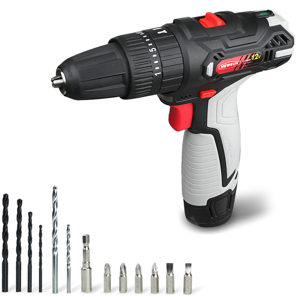 뉴썬 무선해머드릴 12V 리튬이온배터리 ENS-D1200, 본품 + 배터리 1개, 1개 49,000원