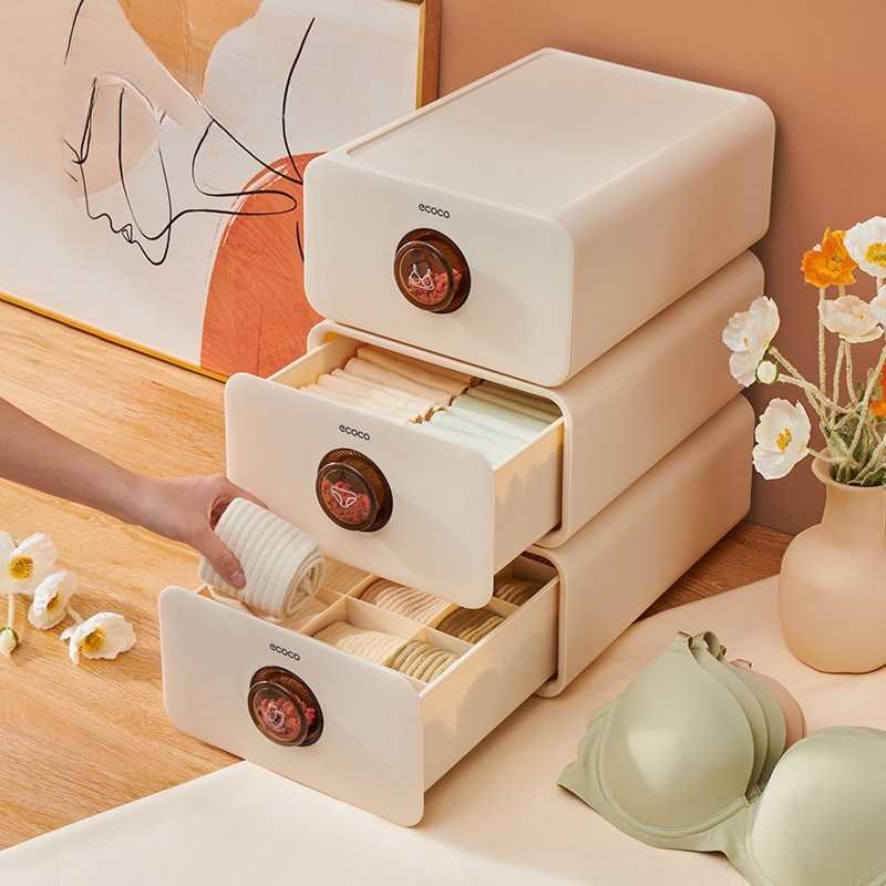 BROWMODA 서랍식 속옷 양말 정리 수납함 3세트 19,900원