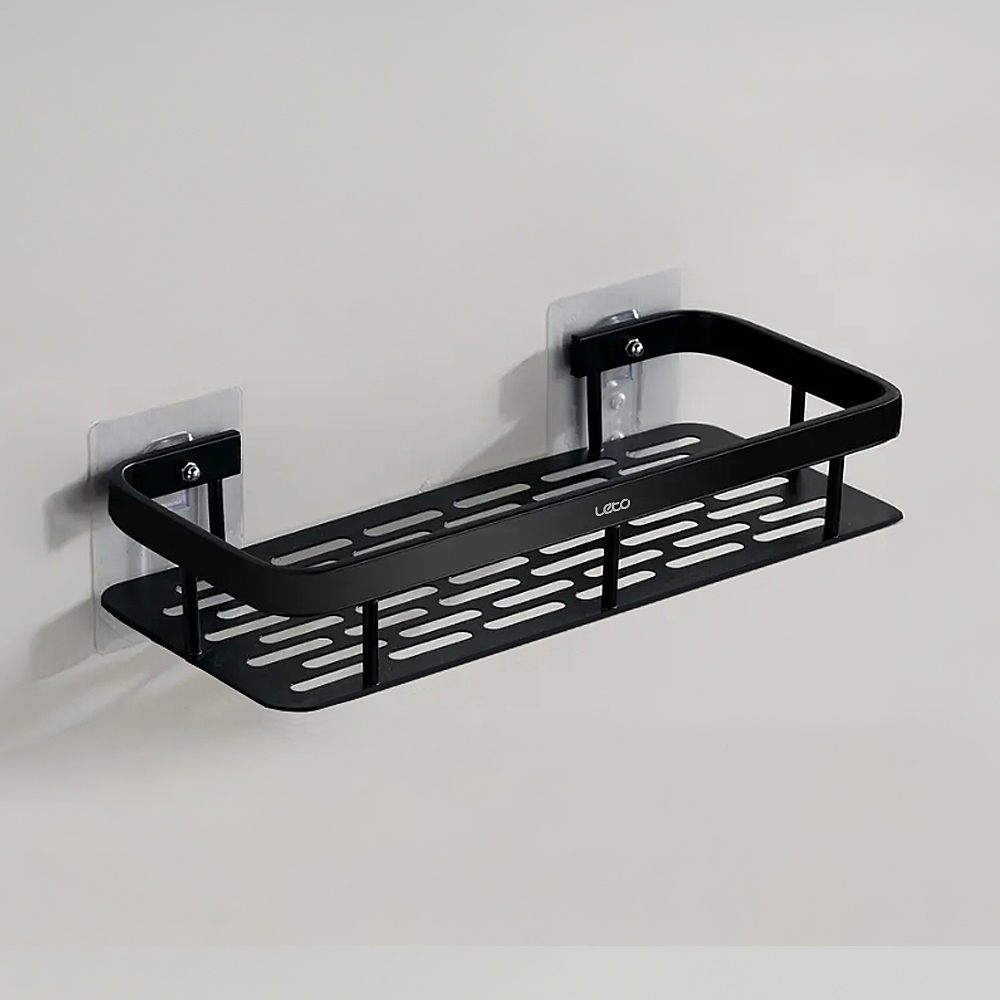 레토 무타공 알루미늄 욕실선반 일자형, 블랙, 1개 6,800원