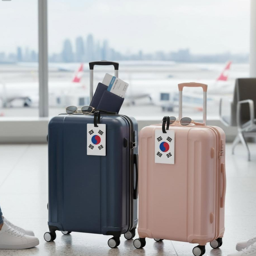 르벳노 여행가방 태극기 네임택 2개 6,800원
