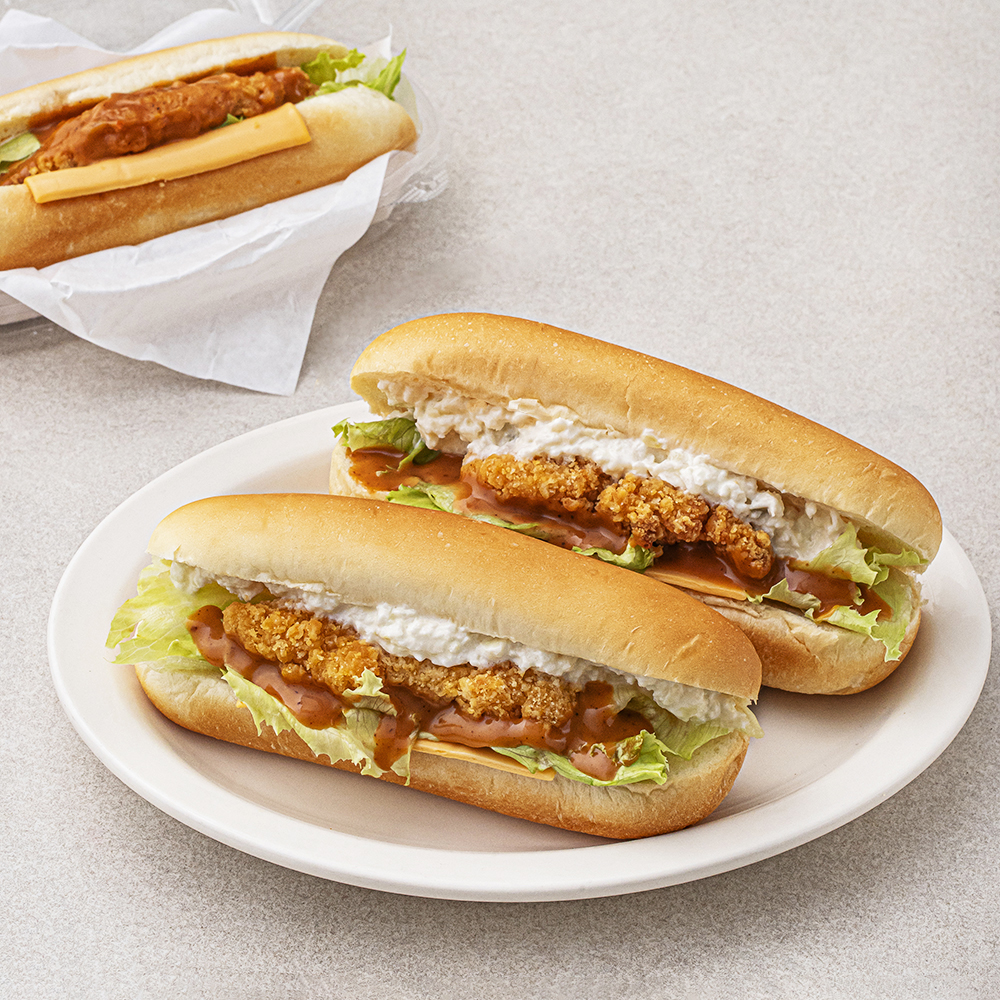 [로켓프레시] 프레시오늘 신선 오븐에 구운 치즈치폴레 치킨텐더 수제 뉴욕핫도그 2개입 9,520원