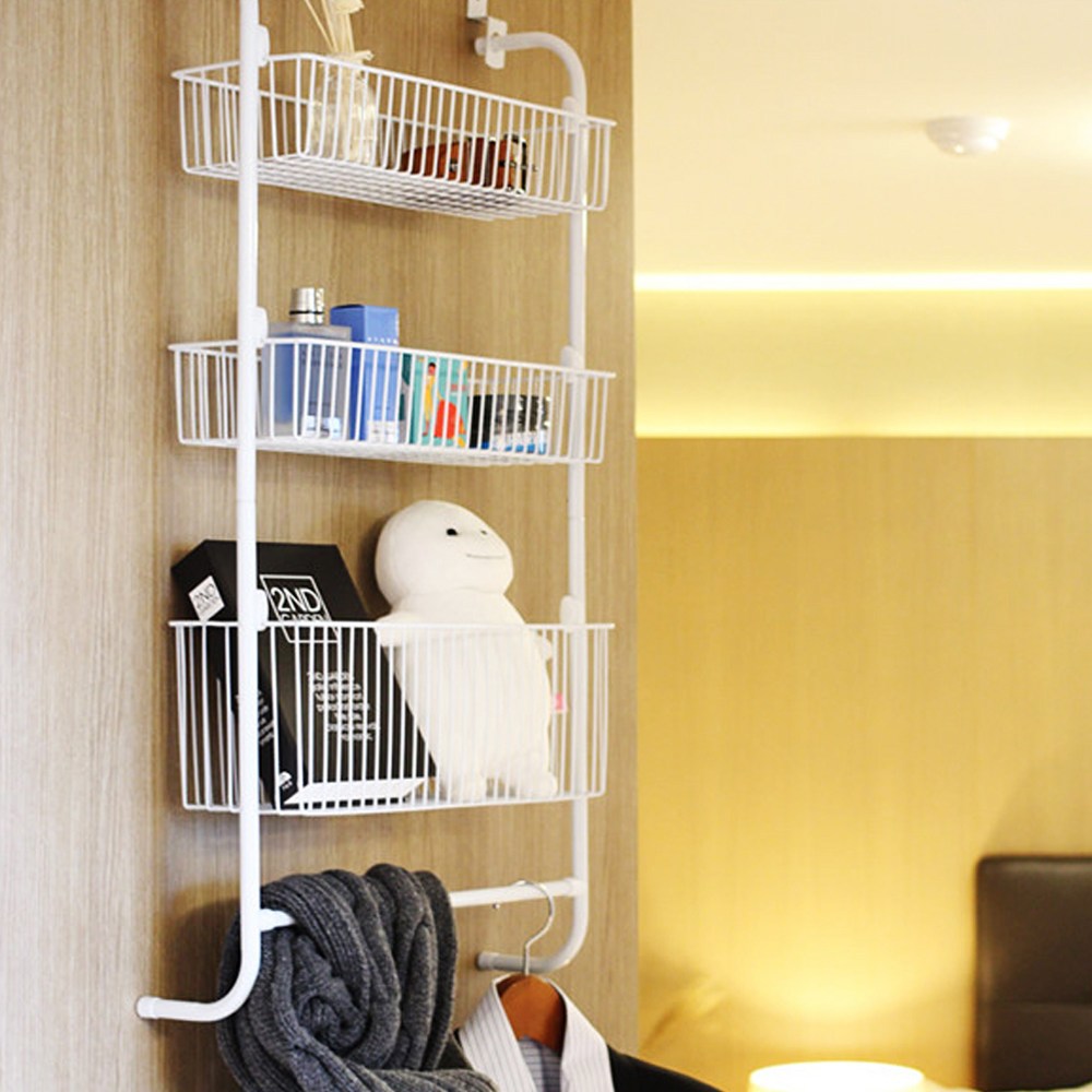 3단 다용도 문걸이 수납 선반 도어훅 27,500원