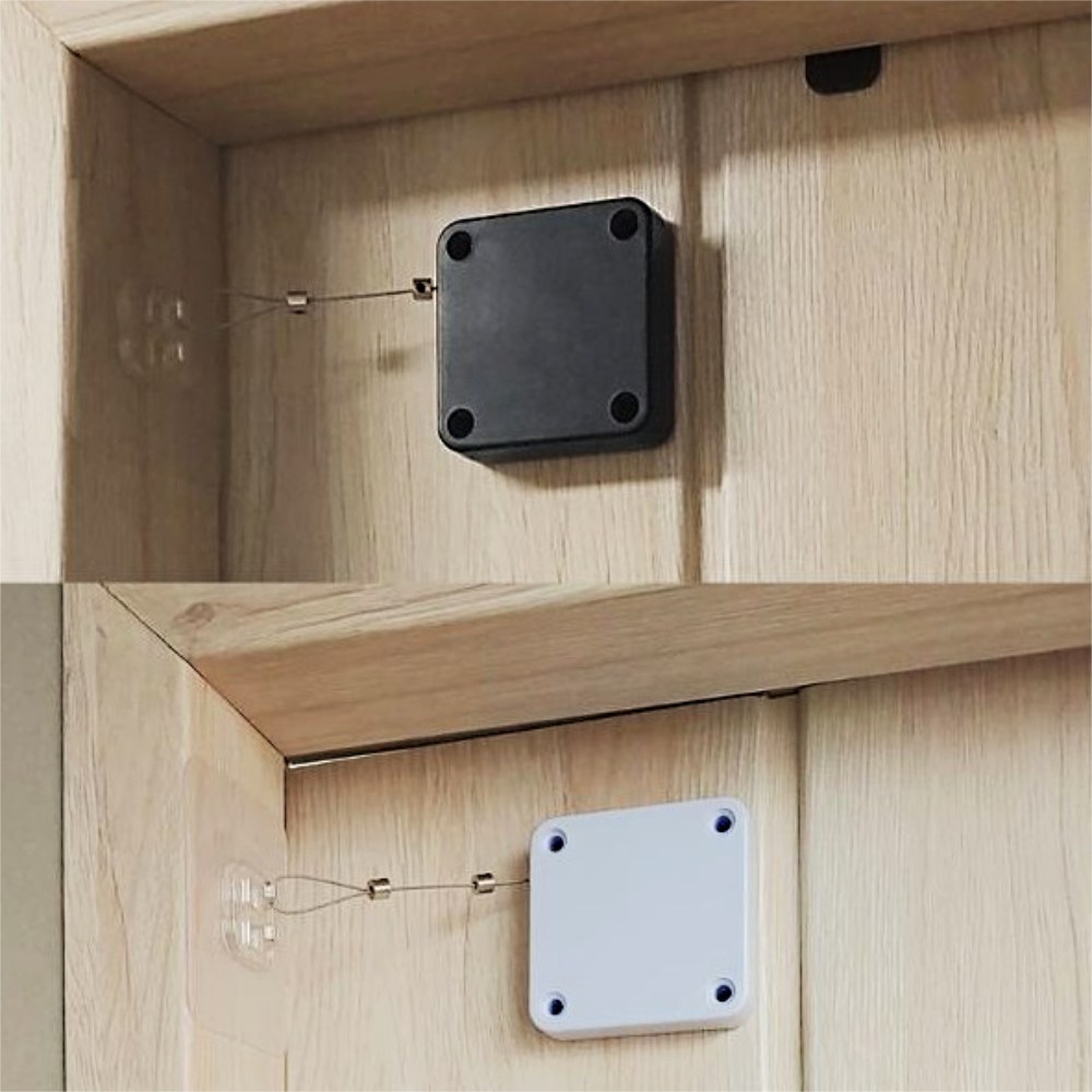 방 문 현관 자동 문닫힘 와이어 릴 도어클로저 흰색 5,600원