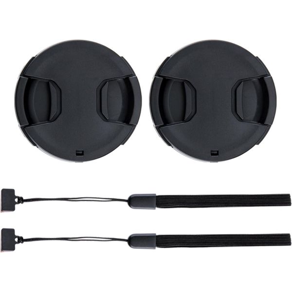 2개 세트 46mm 전면 렌즈 캡 커버 및 디럭스 키퍼 니콘 Z30 Z50 Z50II Z fc Zfc용 DX 1650mm 키트 렌즈와 파나소닉 G7 Lumix 1442mm 기타 30,400원