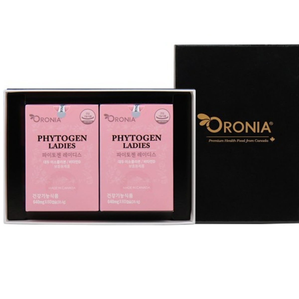 1+1 파이토젠 레이디스 선물세트 이소플라본 달맞이꽃종자유 감마리놀렌산 4개월 오로니아, 60정 239,000원