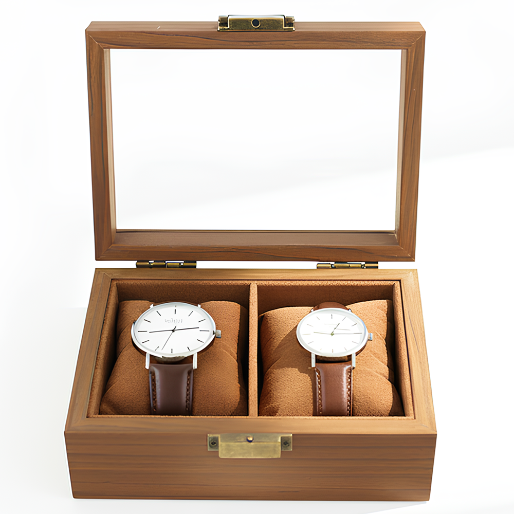 Obhor 시계보관함, 1개, 원목+2구 14,900원