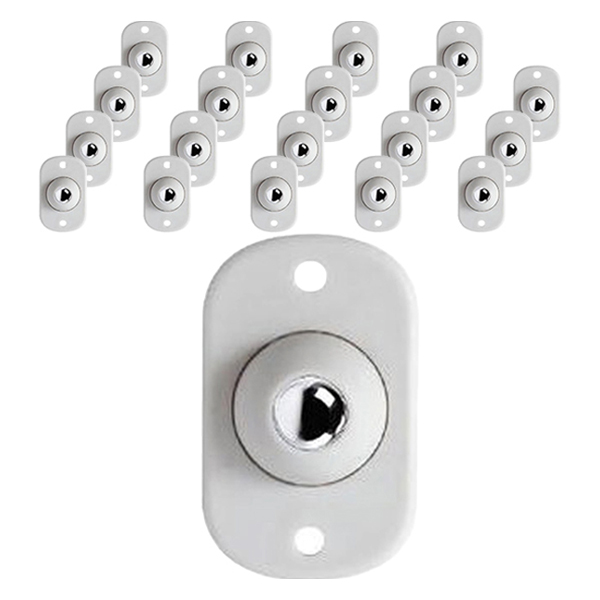 올비에스 가구 접착식 볼캐스터 부착형 이동 바퀴 9,750원