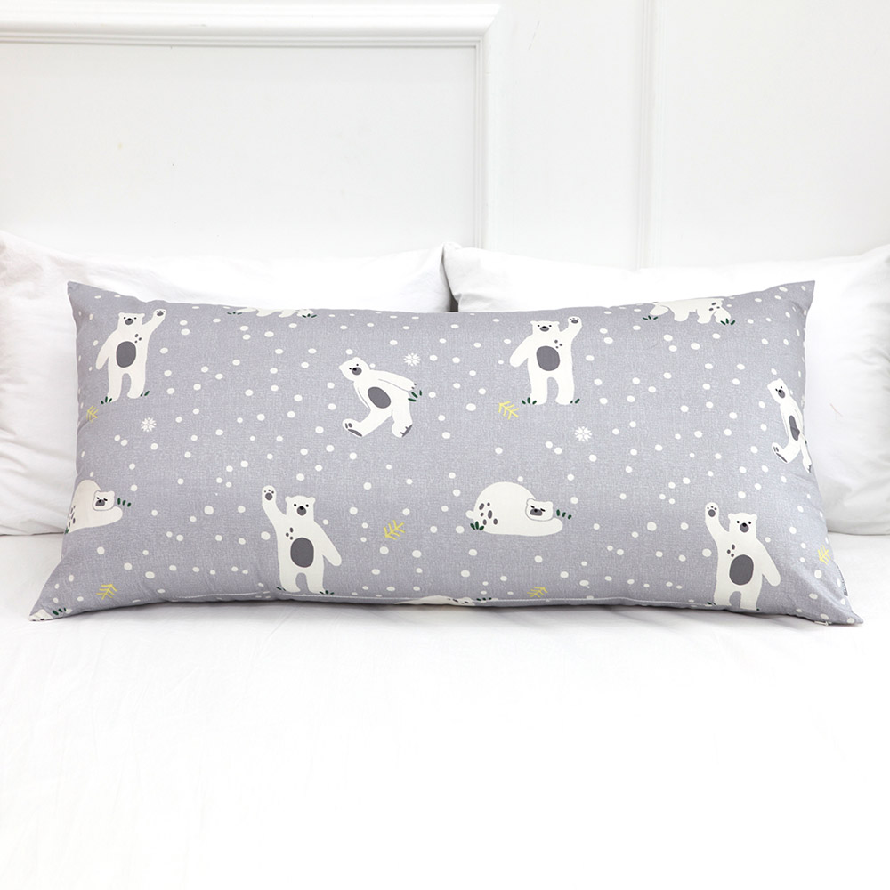 스타일공간 화이트베어 등쿠션 대쿠션 대형 커버, 그레이 18,900원