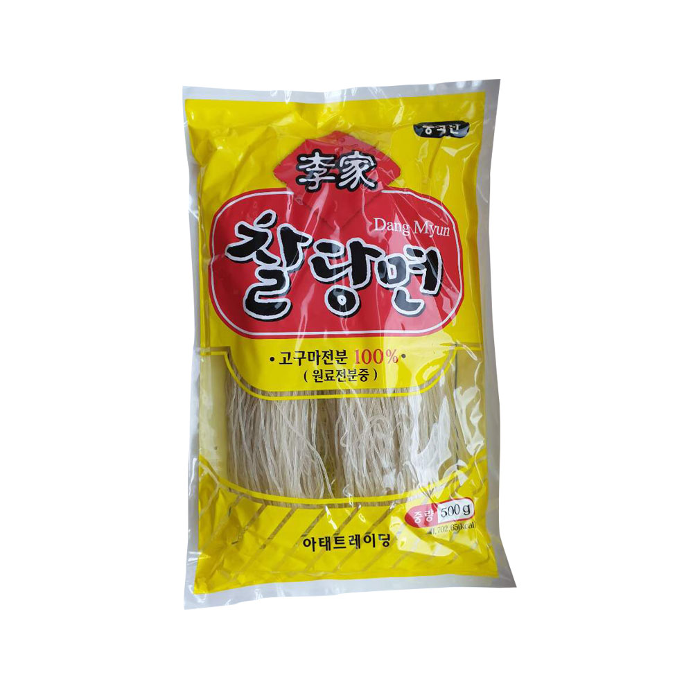 이가당면 ,찰당면, 고구마전분, 불지않는, 쫄깃한면,, 1개, 500g 5,590원