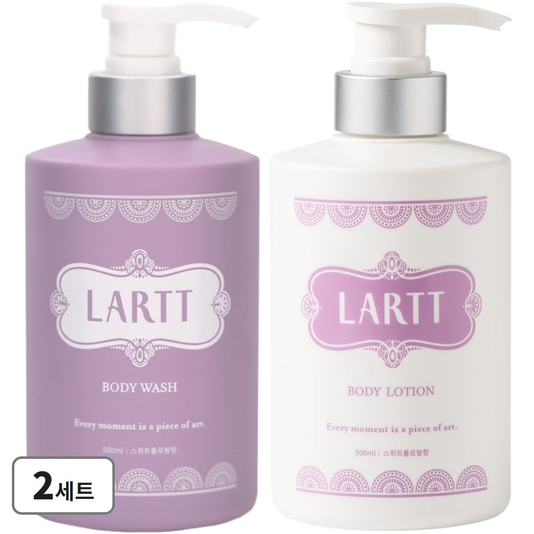 라르트 노네랄 노인냄새 땀 체취 제거 스위트 플로랄 바디워시 + 바디로션 93,200원