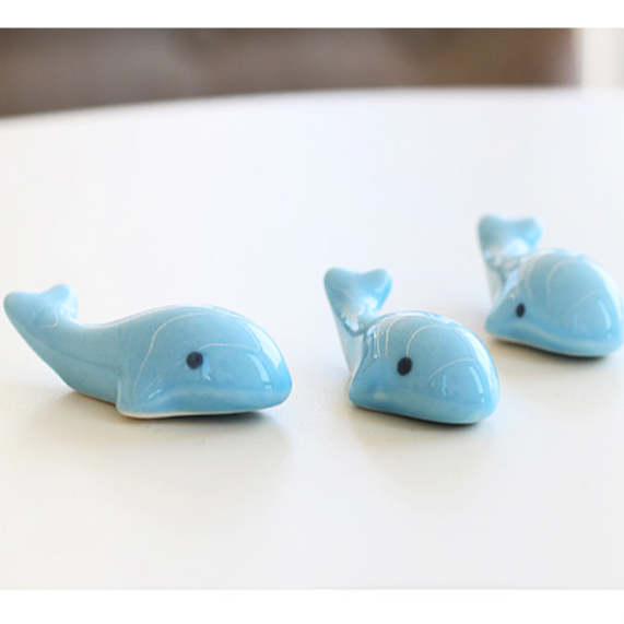 글로벌스토어 도자기 돌고래 세라믹 젓가락 받침 홀더 4종세트 8,900원