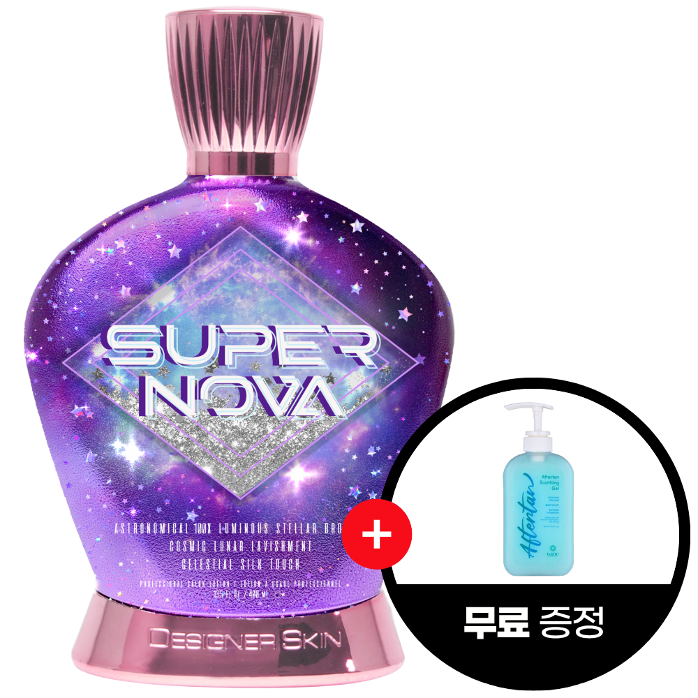 디자이너스킨 슈퍼노바 태닝로션 400ML + 수딩젤 무료증정 256,000원