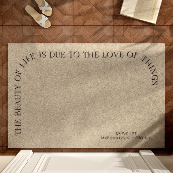 피어니스트 프렌치 인테리어 발매트, 베이지사각, 1개 17,700원