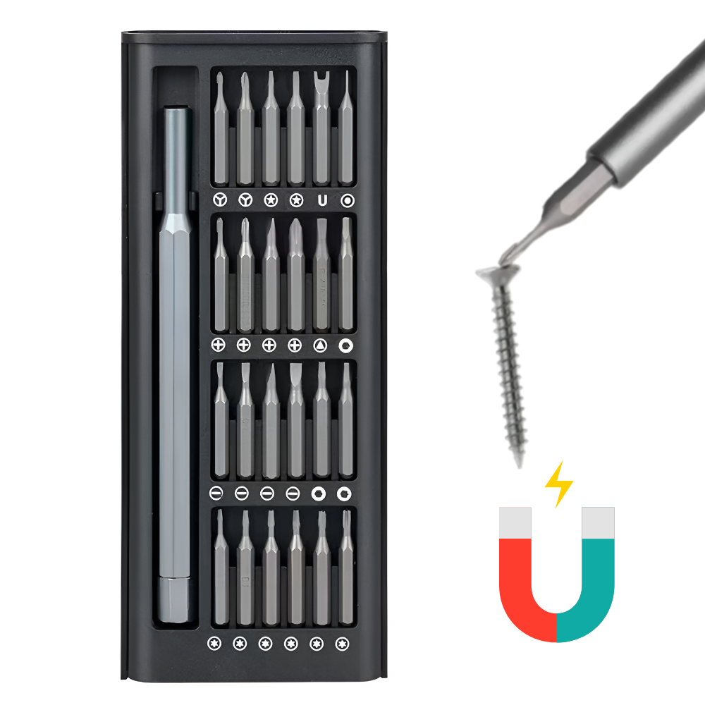 바라츠 자석 정밀 드라이버 안경 시계 수리 가정용 미니 드라이버 세트, 1개 9,600원