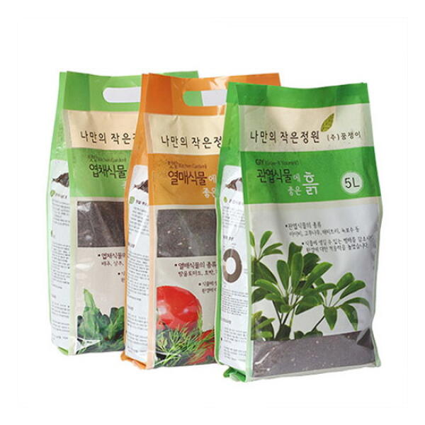꿈쟁이 식물에 좋은 배양토 흙 5L, 관엽,엽채,열매,뿌리,화초,허브 5,700원