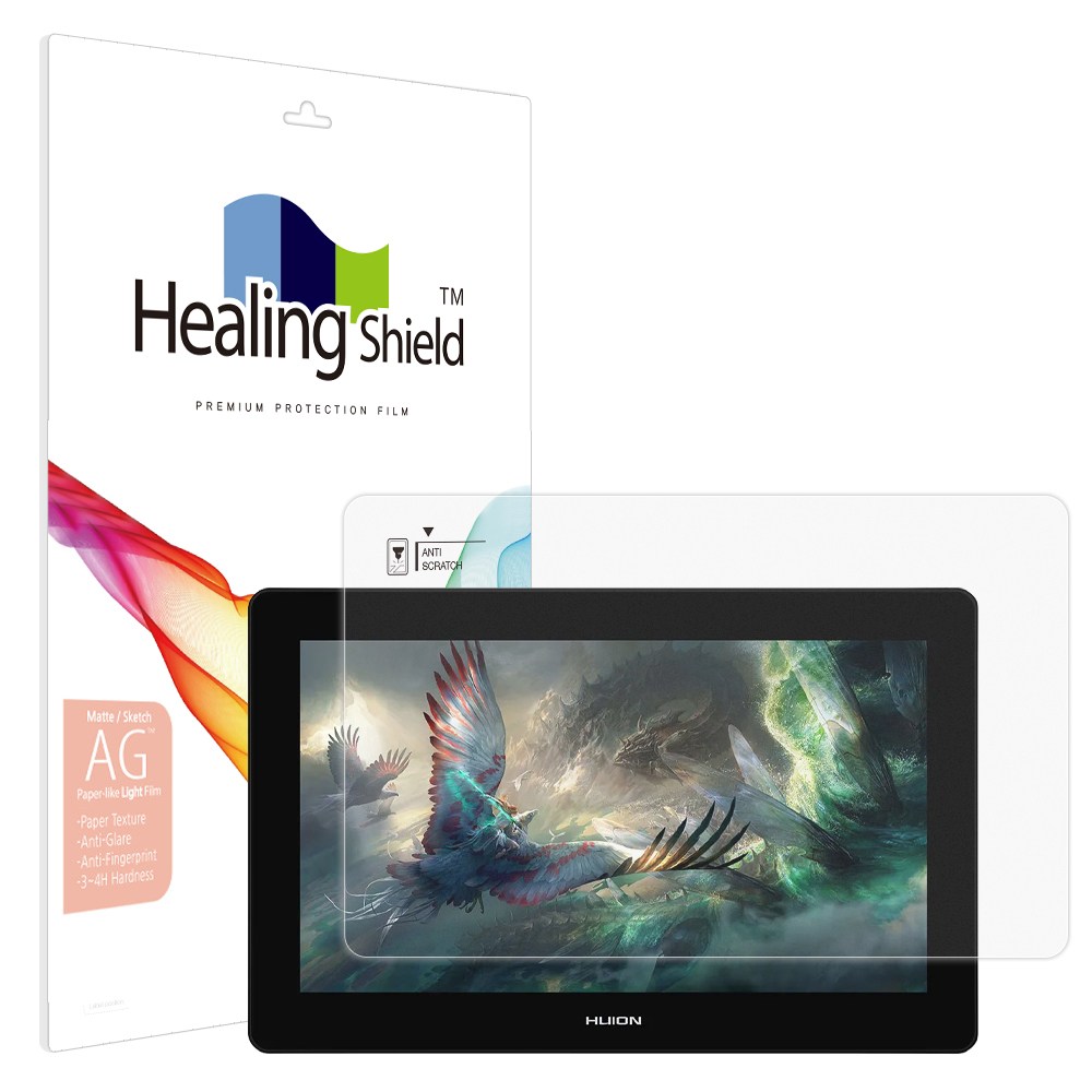 힐링쉴드 휴이온 캄바스 Pro 16 4K 종이질감 Light 필름, 1개 18,720원