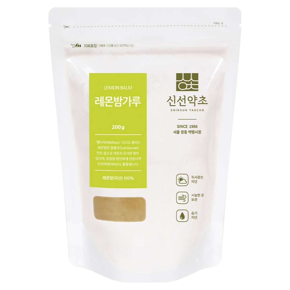 신선약초 레몬밤 가루, 200g, 1개 23,000원