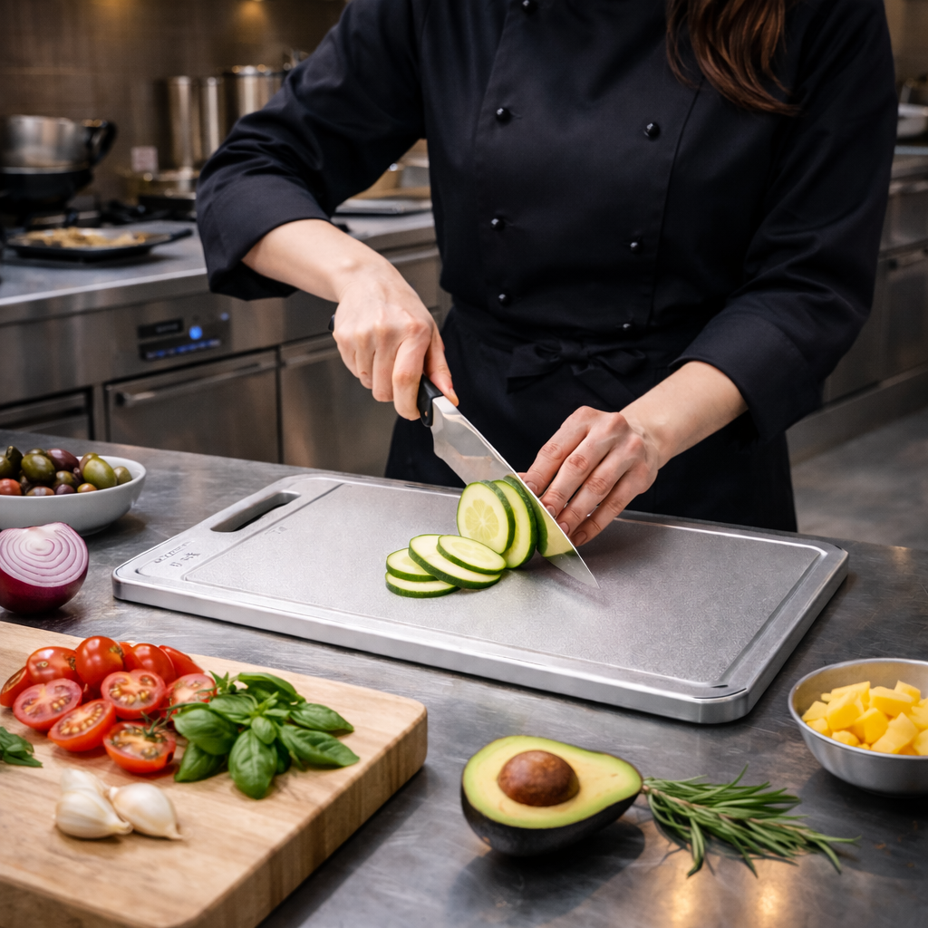 생활명가 304 스텐 양면 도마, 1개, 스텐 21,900원