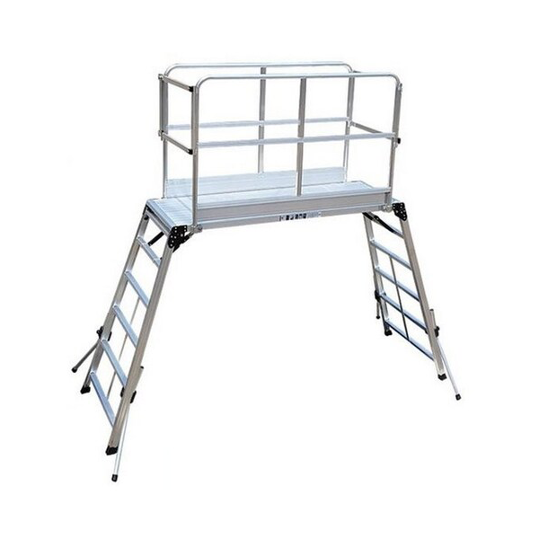 알루미늄 난간 우마 작업대 말비계 도배사다리 601515(체인), 1세트 496,000원