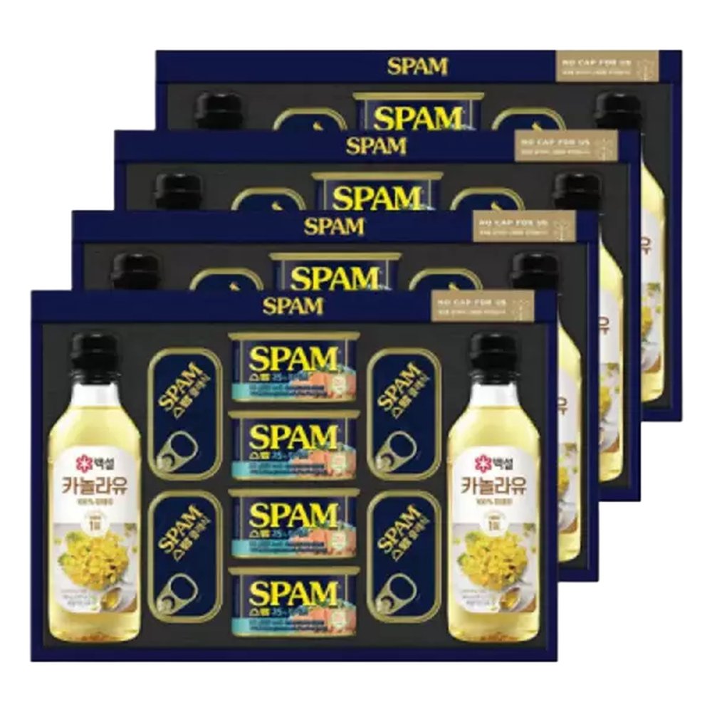 CJ선물세트 스팸 스마일호 4세트 +쇼핑백 167,940원