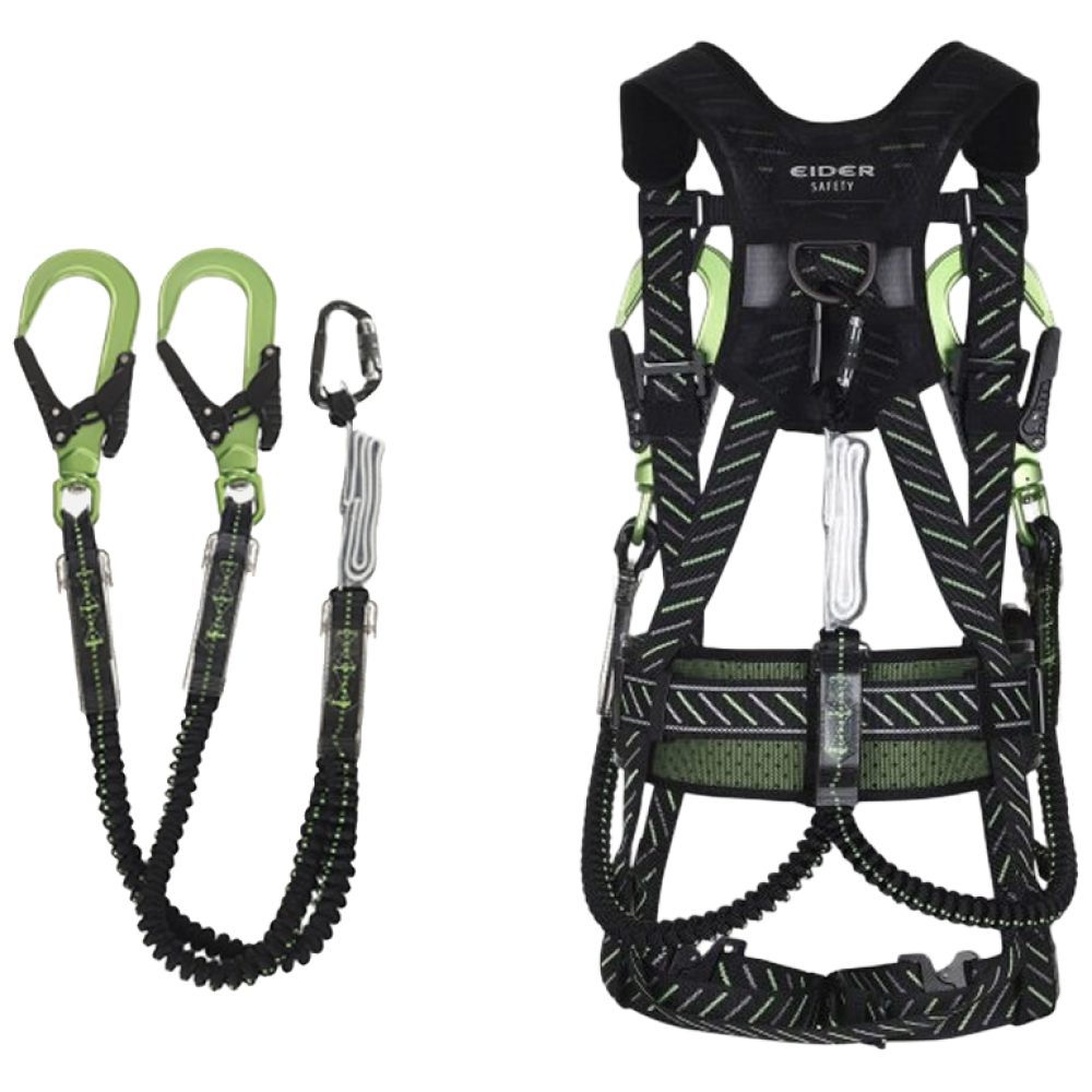 EIDER SAFETY 초경량 전체식 L자형 안전벨트 더블 엘라스틱 죔줄 320,000원