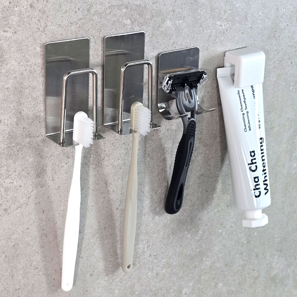 브릭홈 304 올 스텐 칫솔걸이 2인세트 4,230원