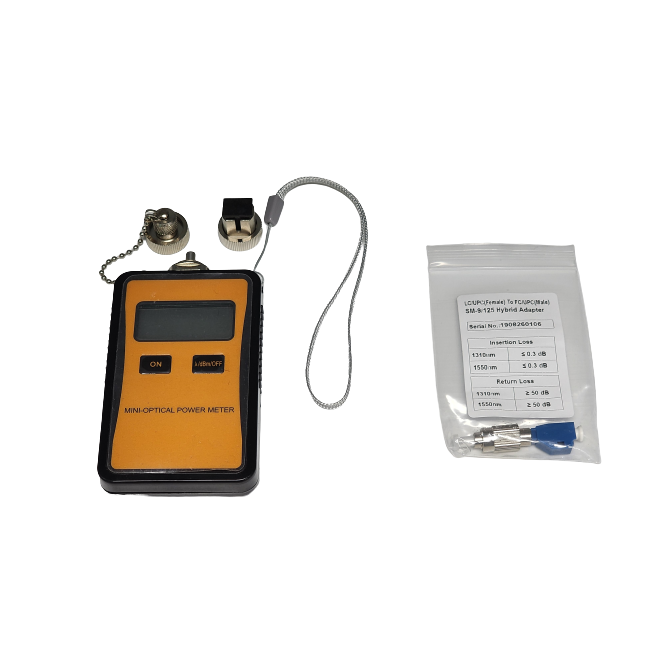 미니 휴대용 광파워메타 탐지기 파이버 파워 고정밀 감지기 계측기 측정기 미니광파워미터, 1개 94,200원