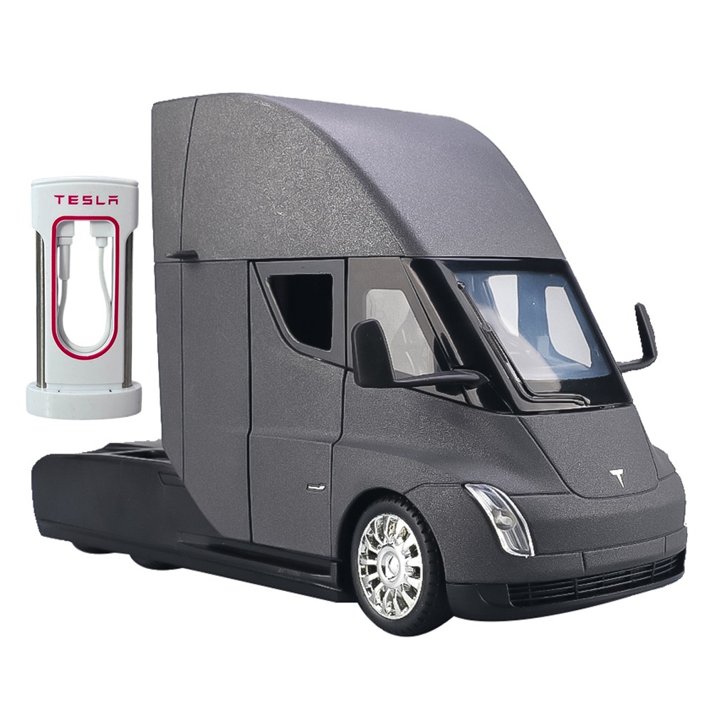 다이캐스트 1:24 테슬라 세미 전기 트럭 대형 합금 풀백 자동차 모형 39,800원