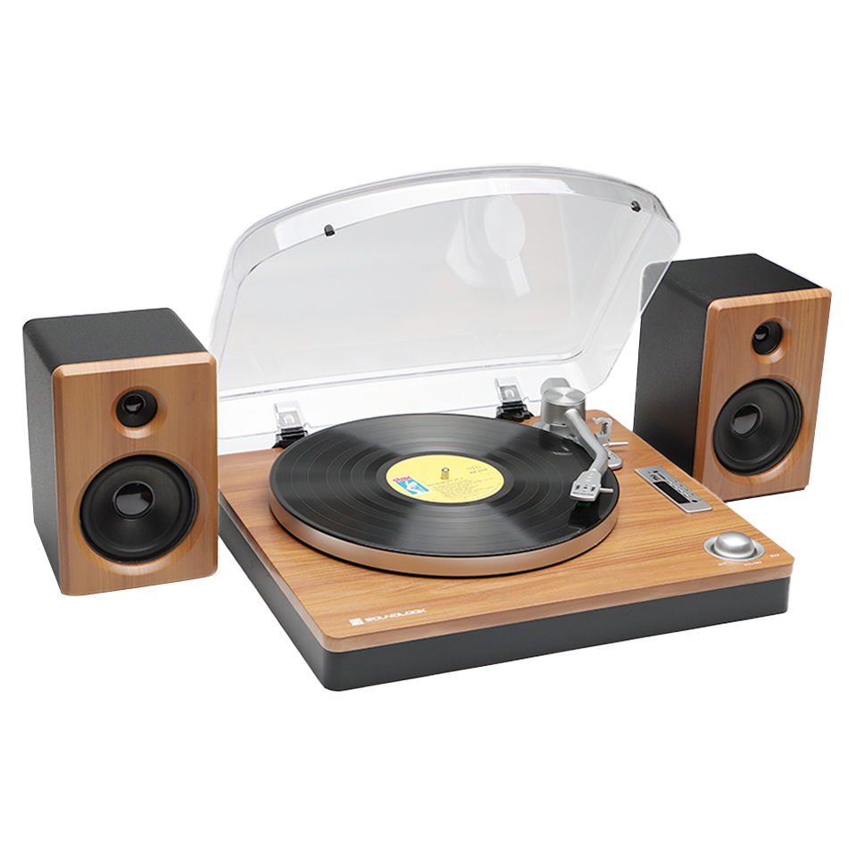 사운드룩 우드 블루투스 LP턴테이블 스피커 세트, SLT-2030PRO, 혼합색상 151,050원