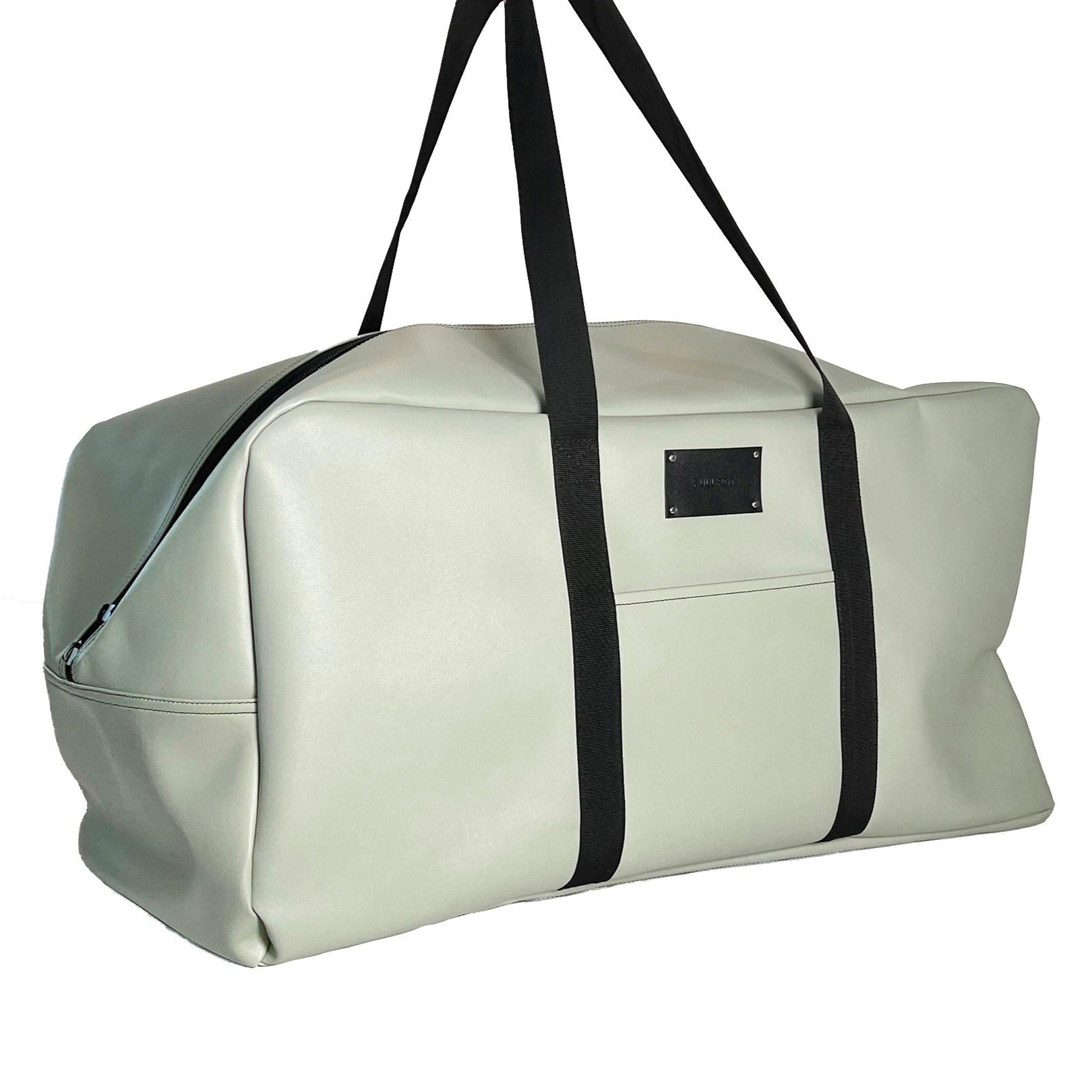 풀팟 대형 가죽캠핑가방 1개 국내제작 해외여행 골프여행 최대용량 튼튼한내구성 텐트 겨울옷 이불 캠핑장비 75x40x40cm, 라이트 카키, 1개 79,000원