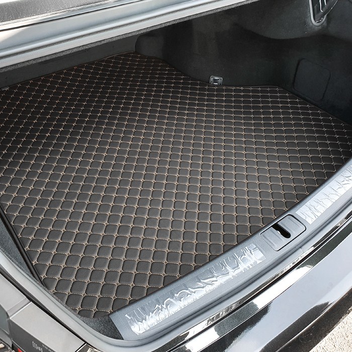 카프트 제네시스 G90 풀체인지 호환 트렁크매트 프리미엄 퀼팅 가죽, 제네시스 49,000원