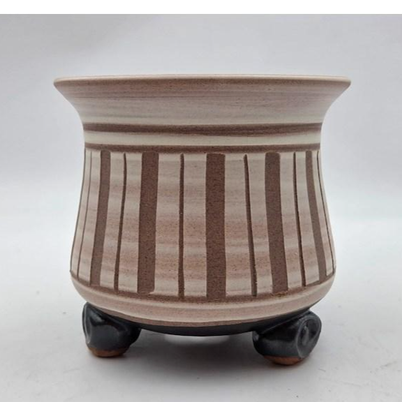 우암  국산 수제화분 조각 진사 2호  다육이 도자기화분 10,400원