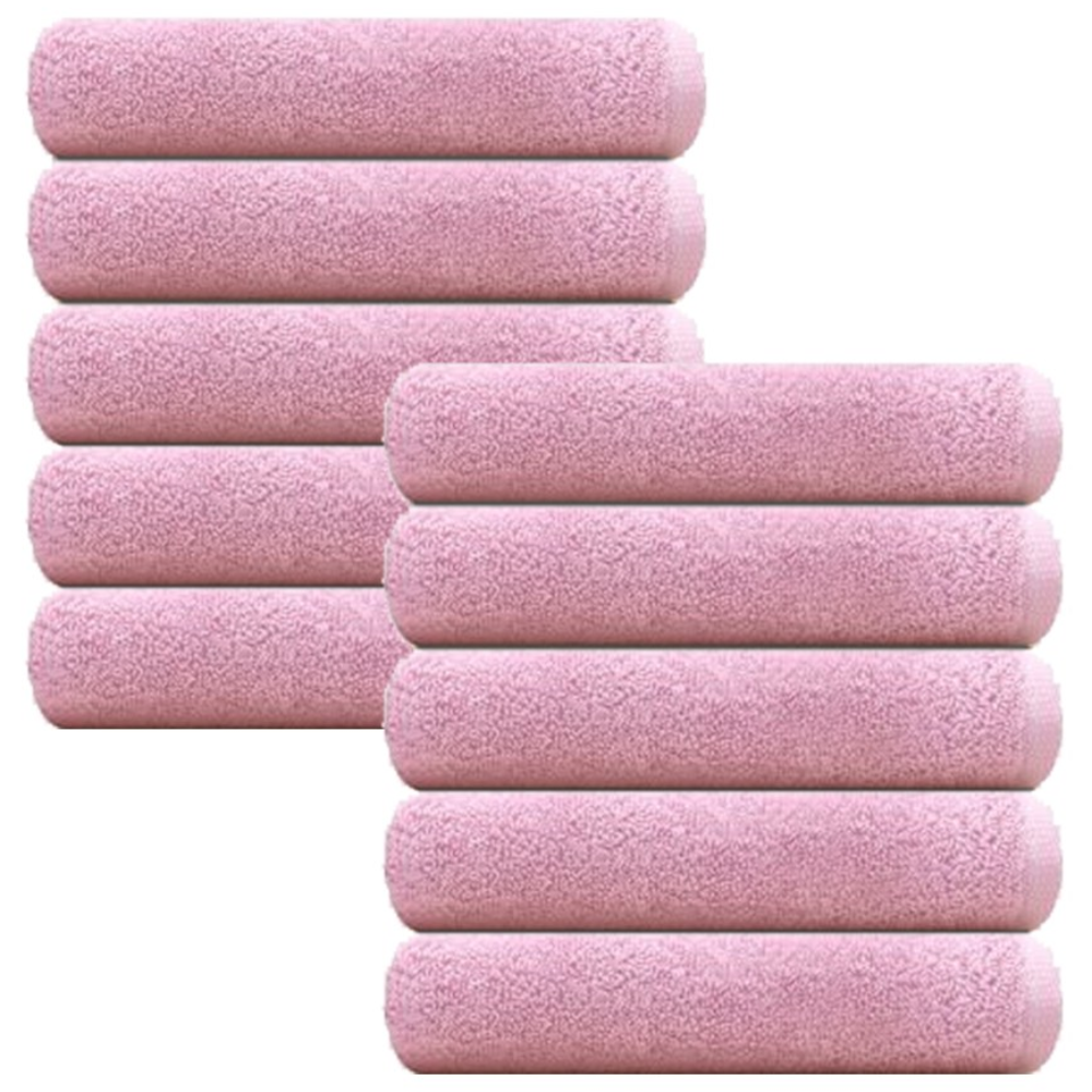 송월타올 30수 130g 파스텔컬러 심플호텔무지, 1개, 분홍 10장 30,000원