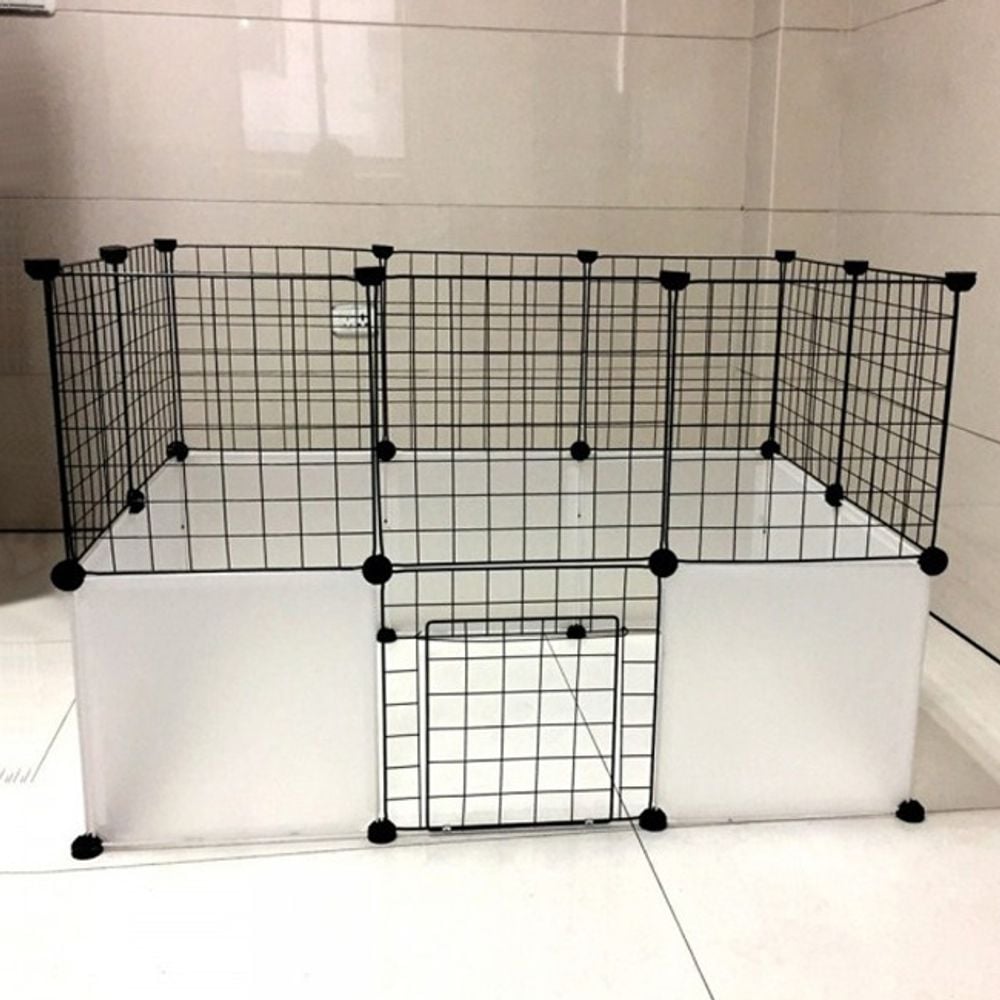 diy 강아지 울타리 철망문 m 2p 반려동물 안전 펜스 강아지울타리 강아지안전문 강아지펜스 10,090원